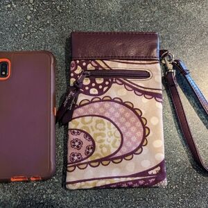 Thirty One phone/cash/card wrist purse